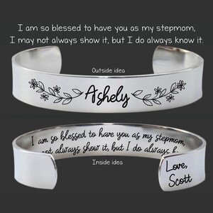Stepmom Gift | Stepmom Birthday Gift | Stepmom Bracelet | Stepmother Gift | Gift for Stepmom | Stepmom Christmas Gift | So Blessed