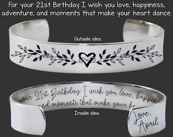 21st Birthday Gift | 21 Year Old | 21 Year Old Gift | 21st Birthday | Daughter Birthday Gift | Granddaughter Birthday Gift