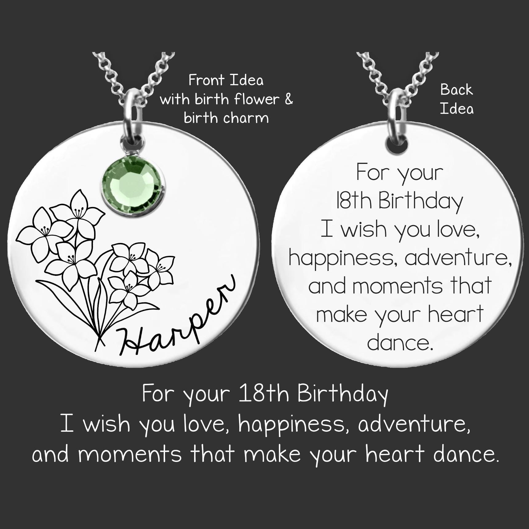 18th Birthday Gift | 18th Birthday Girl | 18 Year Old | 18 Year Old ...