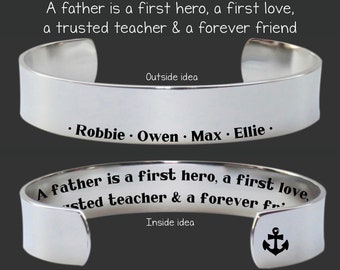 Dad Gift | Fathers Day | Gifts for Men | Gifts for Husband | Father’s Day Gifts | Gifts for Dad | Mens Gifts | A son's first hero