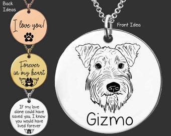 Wheaten Terrier | Wheaten Mom | Wheaten Gift | Wheaten Necklace | Dog Mom | Dog Mom Gift | Dog Memorial Gift | Loss of Dog Gift