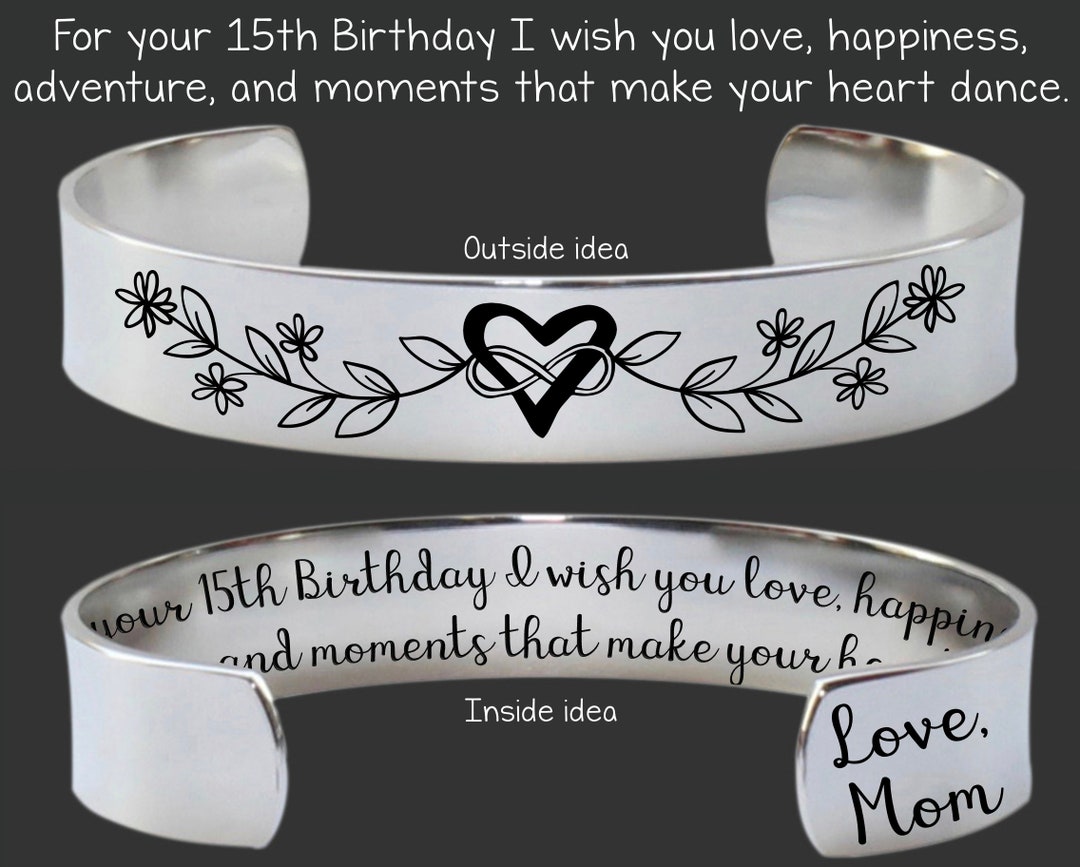 15th Birthday Gift 15 Year Old 15 Year Old Girl Gift 15 Birthday ...