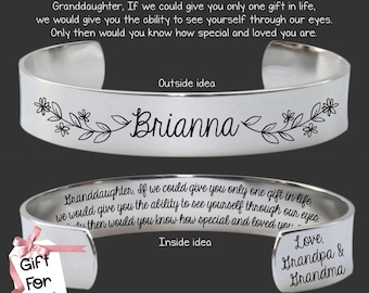 Granddaughter Gifts | Granddaughter Gifts from Grandma | Granddaughter Birthday | Granddaughter Personalized | Only One Gift