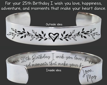 25th Birthday Gift | 25 Year Old | 25 Year Old Gift | 25th Birthday | Daughter Gift | Granddaughter Gift | Niece Gift | Friend Gift