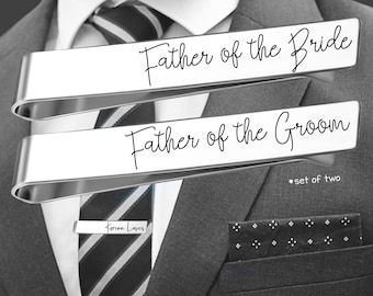 Father of the Bride Gift | Father of the Groom Gift | Father of the Bride | Father of the Groom | Father Of Gift | Tie Bar | Tie Clip