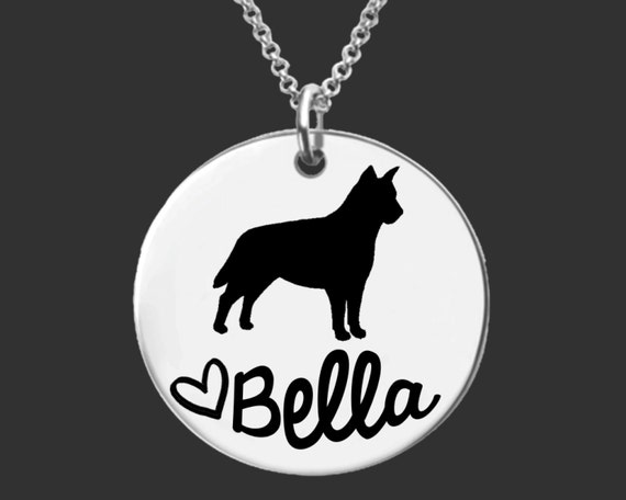 blue heeler necklace