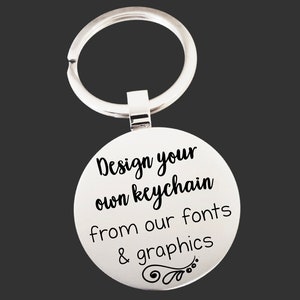 Design Your Own Keychain | Custom Keychain | Gifts for Her | Gifts for Him | Personalized Gift | Birthday Gifts For Her | Gifts