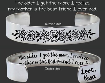 Mom Gift | Mom Birthday Gift | Mom Bracelet | Mothers Day Gift | Mothers Day | Gift for Mom | Mother Gift | Mom Birthday | The Older I Get
