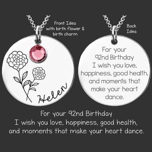 92nd Birthday Gift | 92nd Birthday Gifts | 92 Year Old | 92 Year Old Woman Gift | 92nd Birthday | Mom Birthday Gift | Friend Birthday Gift