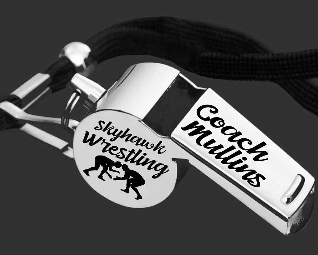Wrestling Whistle Wrestling Coach Coach Whistle Coach Gift Gift for