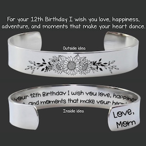 12th Birthday Gift | 12 Year Old | 12 Year Old Girl Gift | 12th Birthday | Daughter Birthday Gift | Granddaughter Birthday Gift
