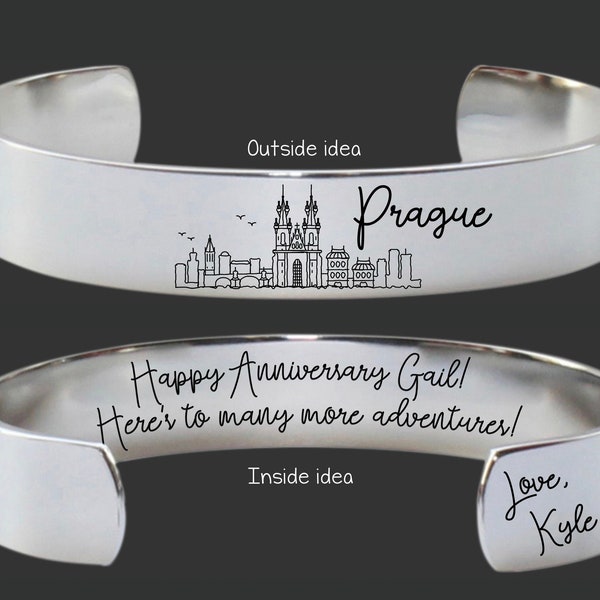 Prague | Skyline | Cityscape | Girls Trip | Exchange Student Gift | Daughter Gift | Going Away Gift | Moving Gift | Gift For Her