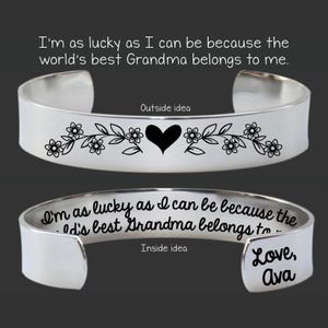 Grandma Gift | Grandma Birthday Gift | Grandmother Gift |  Gift for Grandma | Nana Gift | Grandma Easter Gift | Best Grandma