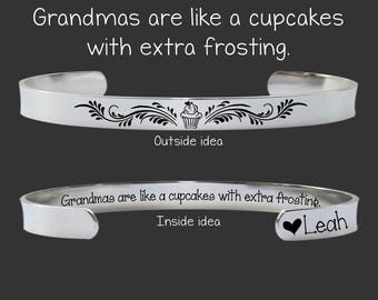 Grandma Gift | Grandma Birthday Gift | Grandmother Gift | Gift for Grandma | Grandma Gift Personalized | Grandma Bracelet | Grandmas are