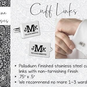 Chefs Knife Cufflinks | Chef Gift | Chef Gifts | Unique Gift for Chef | Foodie Mens Gift image 3