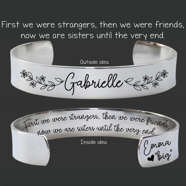 Sorority Sister Gifts | Big Little Sorority Gifts | Sorority Sister Birthday Gift | Sorority Sister Personalized Gift | Until the End