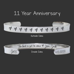 11th Anniversary Gift | 11 Year Anniversary | Steel Anniversary Gift | Anniversary Gifts | Wife Gift | Wife Easter Gift | Gift For Wife