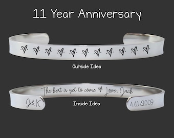 11th Anniversary Gift | 11 Year Anniversary | Steel Anniversary Gift | Wife Gifts | Steel Gift | Anniversary Gifts | Gift Ideas