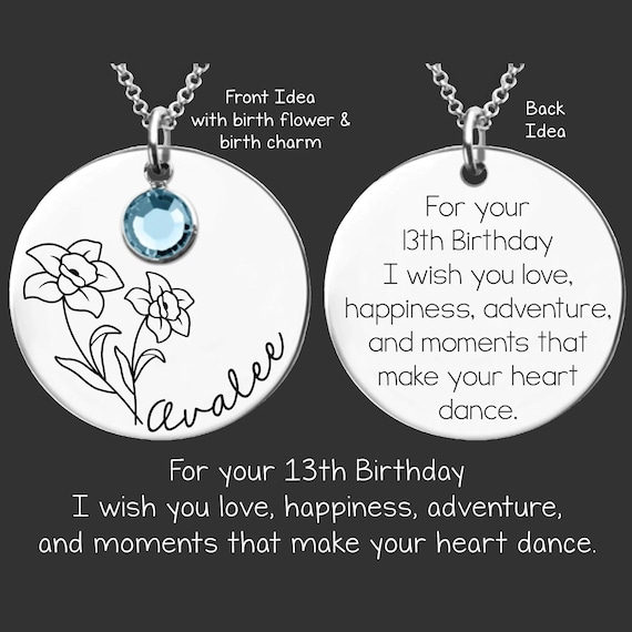 13th Birthday Gift | 13th Birthday Girl | 13 Year Old | 13 Year Old Girl Gift | 13th Birthday | Daughter Birthday Gift | Granddaughter Gift