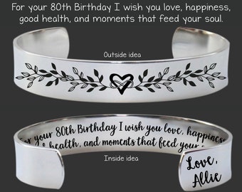 80th Birthday Gift | 80 Year Old | 80 Year Old Gift | 80th Birthday | Mother Gift | Grandmother Gift | Aunt Gift | Friend Gift