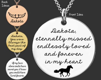 Loss of Horse | Horse Mom | Horse Memory Gift | Horse Memorial  Gift | Bereavement  Gift | Condolence Gift