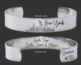 New York | Skyline | Cityscape | Girls Trip | Exchange Student Gift | Daughter Gift | Going Away Gift | Moving Gift | Gift For Her