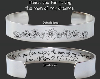 Mother In Law Promise | Mother In Law Gift | Mother of the Groom | Mother of the Bride | Mother's Day | MIL Thank You