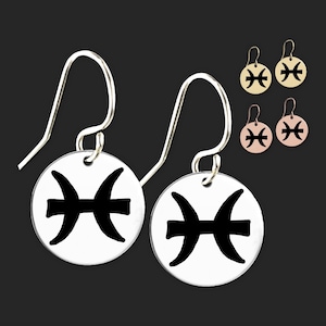 Pisces Earrings | Pisces Gifts | Gifts for Pisces | Pisces Birthday | Birthday Gift for Pisces | Easter Gift for Pisces