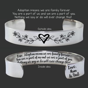 Adopted Daughter Gift | Adopted Daughter Birthday Gift | Adoption Anniversary Gift | Adopted Daughter Easter Gift | Adoption Means