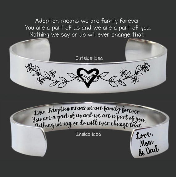 Adopted Daughter Gift | Adopted Daughter Birthday Gift | Adoption Anniversary Gift | Adopted Daughter Personalized Gift | Adoption Means