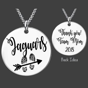 Cross Country | Team Mom Gift | Cross Country Mom | Cross Country Necklace | Cross Country Gifts | Sports Necklace | Cross Country Jewelry