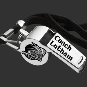 Football Coach | Coach Gift | Gift for Coach | Coach Appreciation | Coach Whistle | Personalized Whistle | Engraved Whistle | Back to School