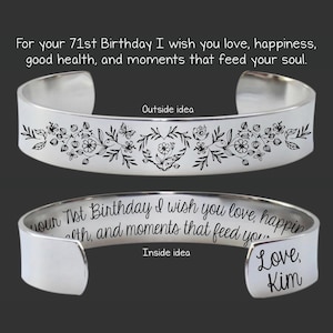71st Birthday Gift | 71 Year Old | 71 Year Old Gift | 71st Birthday | Mom Birthday Gift | Aunt Birthday Gift | Friend Birthday Gift