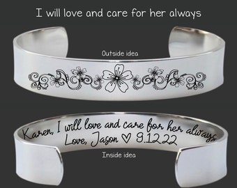 Mother of the Bride Gift | Mother In Law Promise | Mother In Law Gift | Mother of the Bride | Mother's Day | Love and Care