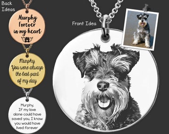 Miniature Schnauzer Necklace | Miniature Schnauzer | Dog Mom | Dog Memorial Gift | Gift For Her | Personalized Gifts | Gifts | Loss of Dog