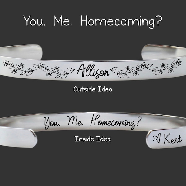 Homecoming Invitation | Homecoming Invite | Homecoming Invite Idea | Gift for Girlfriend |  Homecoming Jewelry | Quotes | Gift Ideas