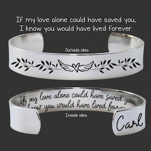 Sympathy Gift | Memorial Gift | Bereavement  Gift | Condolence Gift | Grief Gift | Memory Gift | Memory Jewelry | If My Love
