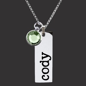 Name Tag Necklace | New Mom Gift | Mom Gift | Mom Birthday Gift | Mom Necklace | Mothers Day Gift | Mothers Day Gift | Mom Birthday