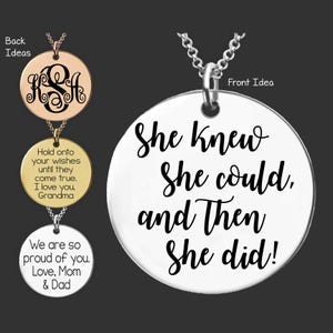 Graduation Gift for Her | Graduation Gift | Grad Gift | Class of 2025 | High School Graduation Gift | College Graduation Gift | She Could