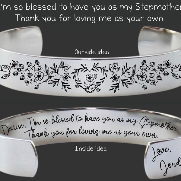 Step Mom Gift | Stepmom Birthday Gift | Stepmother Bracelet | Stepmother | Stepmother Gift | Stepmom Gift | I'm so blessed