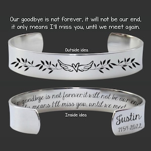 Sympathy Gift | Memorial Gift | Bereavement  Gift | Condolence Gift | Grief Gift | Memory Gift | Memory Jewelry | Our Goodbye