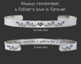 Loss of Father | Loss of Father Gift | Loss of Dad | Sympathy Gift | Grief Gift | Memory Gift | Memory Jewelry