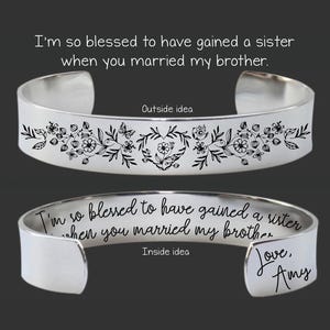 Sister in Law Gift | Sister in Law Birthday Gift | Sister in Law Wedding Gift | Sister in Law Easter Gift | Blessed Sister in Law