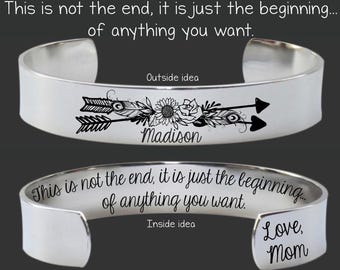 Inspirational Gifts | Graduation Gift | Graduation Gifts for Her | Daughter Gift | College Graduation Gift | This Is Not The End