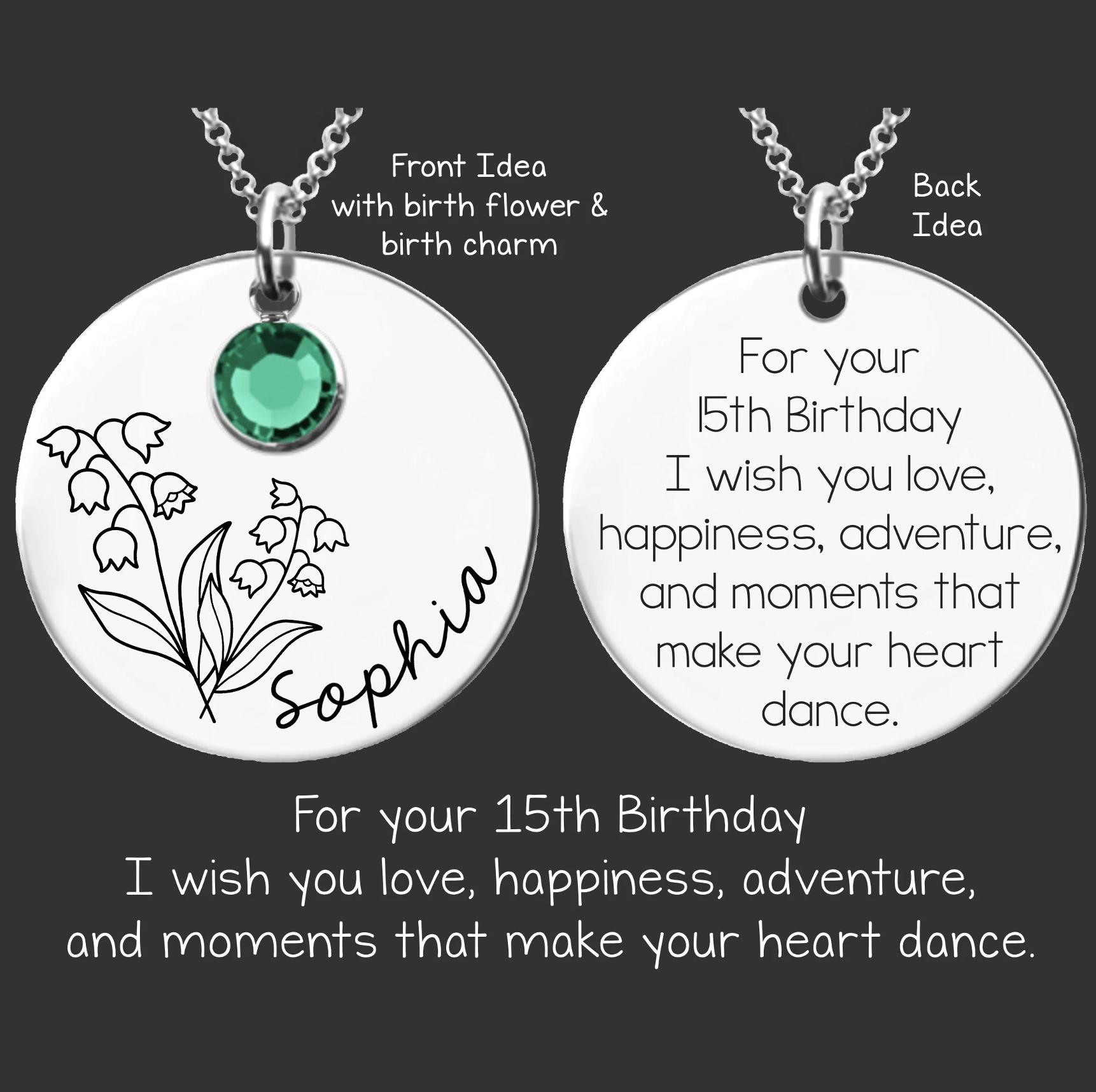 15th Birthday Gift | 15th Birthday Girl | 15 Year Old | 15 Year Old ...