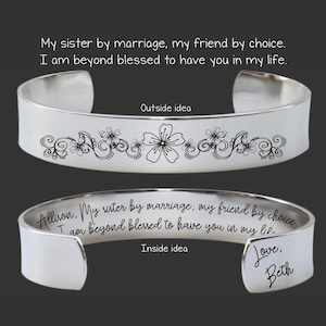 Sister in Law Gift | Sister in Law Birthday Gift | Sister in Law Wedding Gift | Sister in Law Easter Gift | Sister By Marriage
