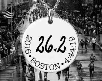 Marathon Gift | Marathon Runner Gift | Marathon Gifts | Marathon Pendants | 26.2 Necklace