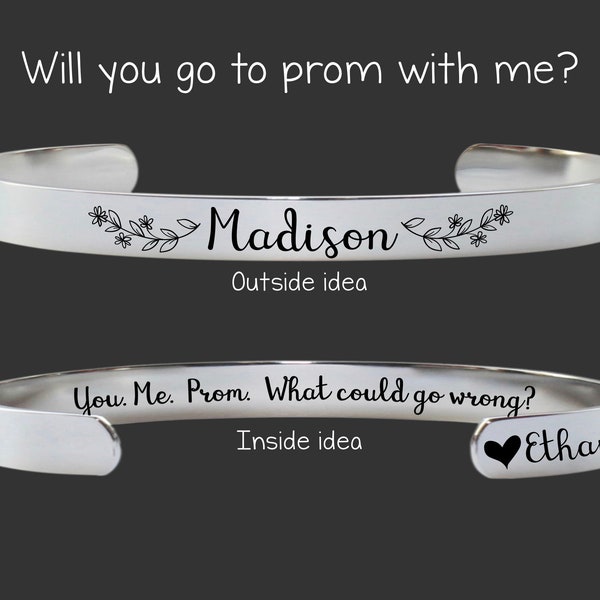 Prom Invite Ideas | Prom Invitation | Prom Invite | Prom Invite Idea | Gift for Girlfriend |  Prom Jewelry | Prom Bracelet | Gift Ideas