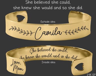 Graduation Gift | Grad Gift | Graduation Gift for Her | Class of 2026 | High School Graduation Gift | College Graduation Gift | She Believed