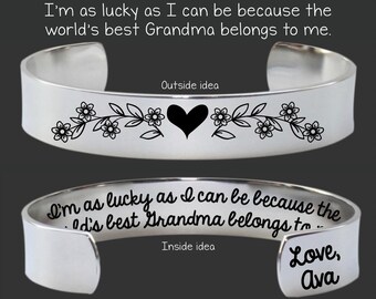 Grandma Gift | Grandma Birthday Gift | Grandmother Gift |  Gift for Grandma | Nana Gift | Grandma Personalized Gift | Best Grandma